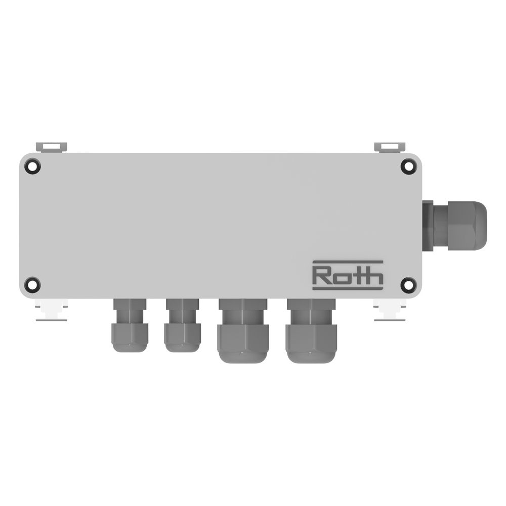 Boîte de raccordement électrique Roth FlatConnect, 205x50x90mm, IP66, 1135010277