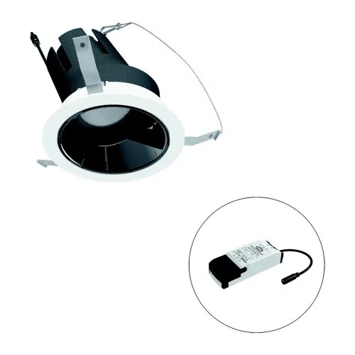 EVN Lichttechnik Luminaire LED encastrable modulaire F01R09AM1840L15P