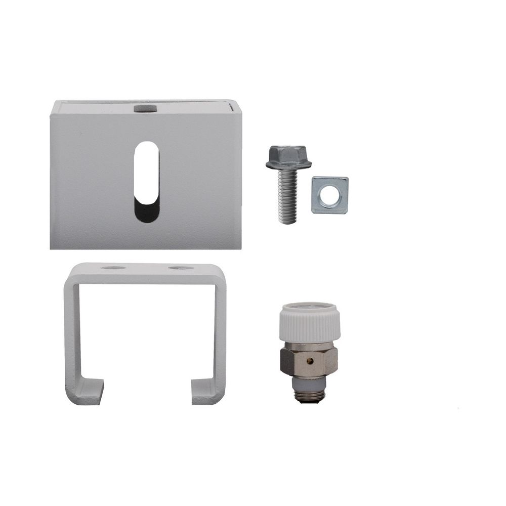 Kit de fixation Decor Arte Plan Kermi, blanc trafic, ZB05040001