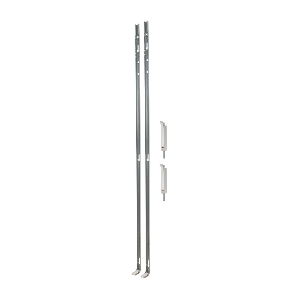 Kit de fixation x-therm plus e horizontal, hauteur de construction 600 mm, galvanisé