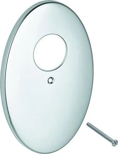 Grohe Rosette pour batterie de douche Vento Eichelberg, kit de montage complet, chromé, 44082426