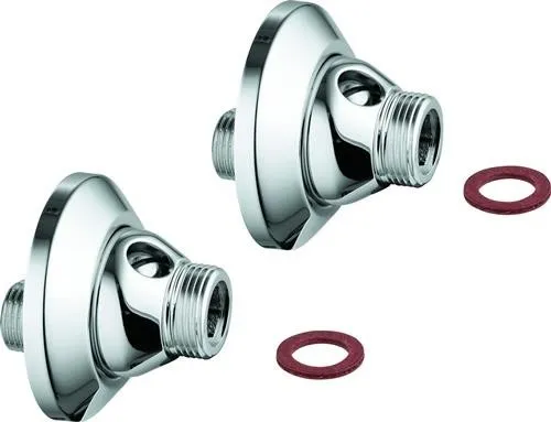 Grohe S-Anschluss 440450 avec robinet d'arrêt pour robinetterie Eichelberg chromé