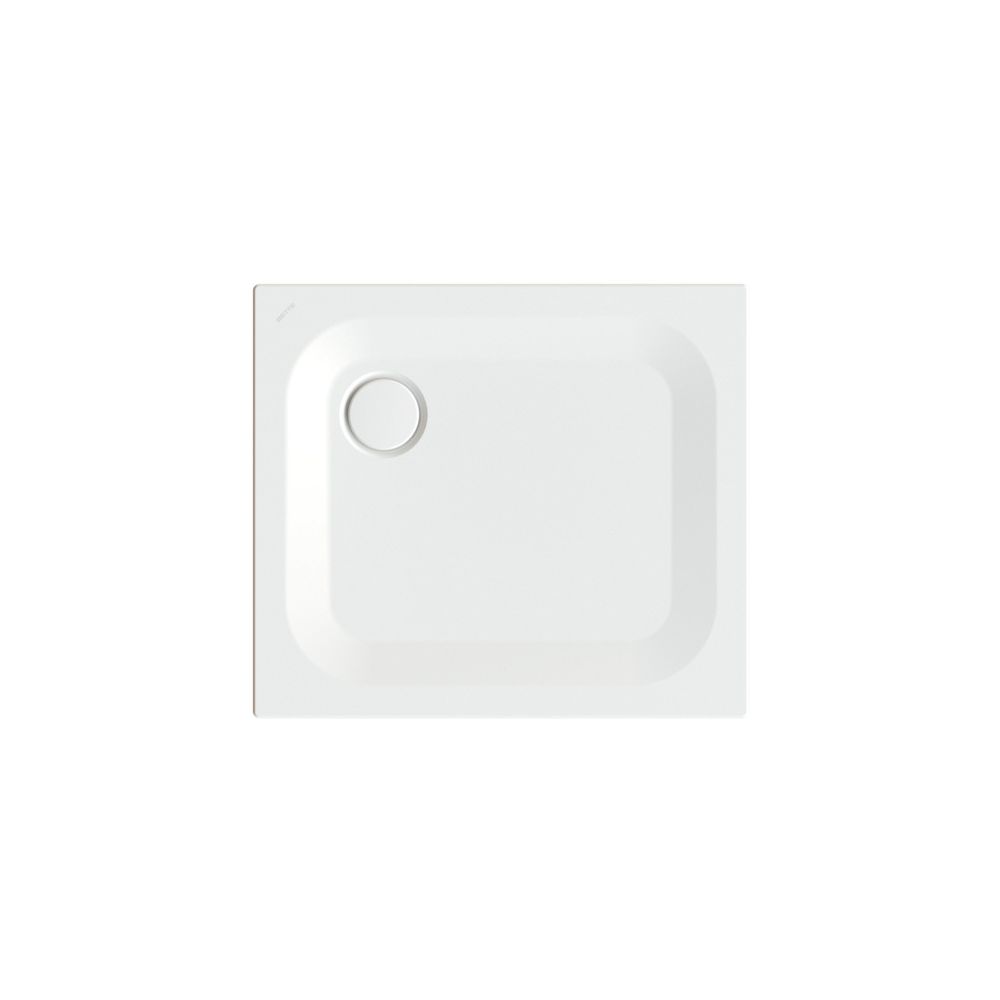 Bette Ultra Duschwanne Snow 800x700x25/30mm BetteGlasur Plus Rechteck GT-Stahl