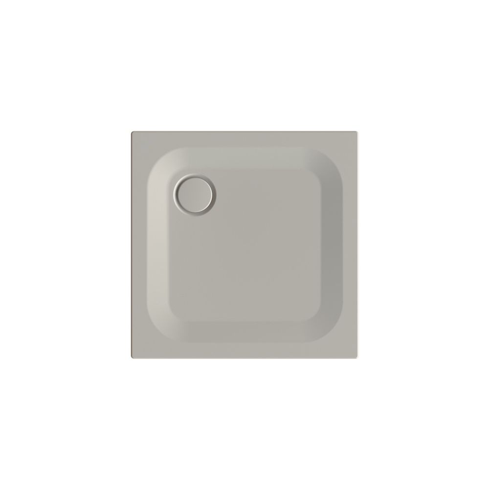 Bac à douche Bette Ultra Stone 750x750x25/30mm BetteGlasur Plus rectangulaire en acier GT
