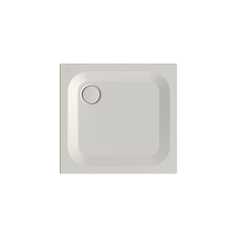 Bette Ultra Duschwanne Flax 800x750x25/30mm BetteGlasur Plus Rechteck GT-Stahl