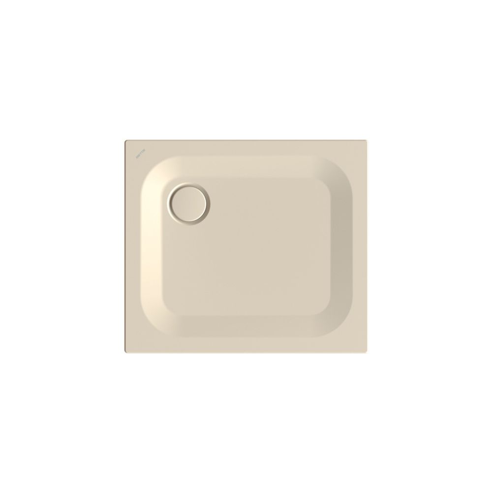 Bette Ultra Duschwanne Jasmin 800x700x25/30mm BetteGlasur Plus avec support Minimum Rectangle GT-Acier