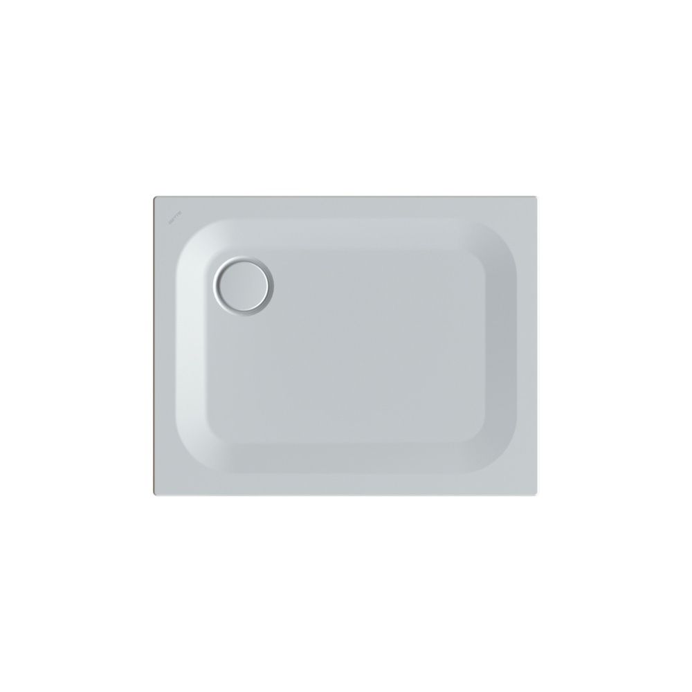 Bette Ultra Bac de douche Manhattan 900x700x25/30mm BetteGlasur Plus Rectangulaire GT-Acier