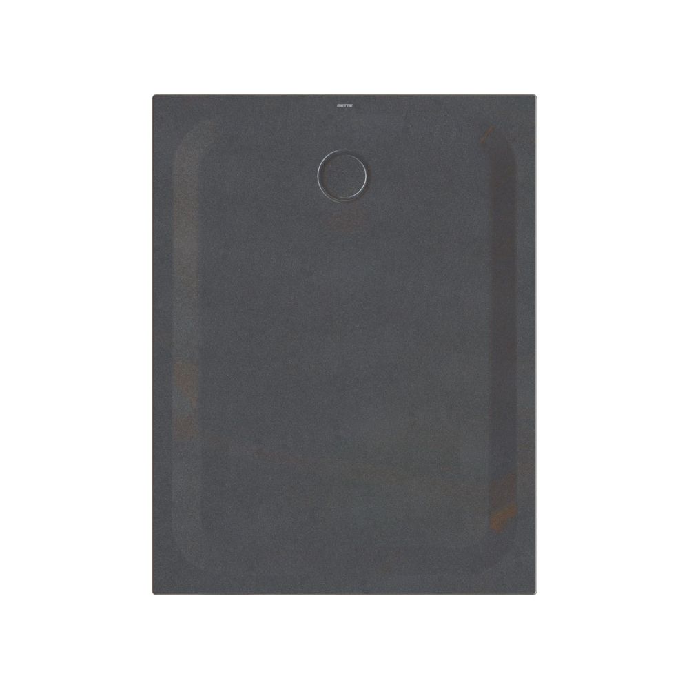 Bac à douche Bette Ultra Midnight 1300x1000x35/30mm BetteGlasur Plus rectangulaire GT-Acier