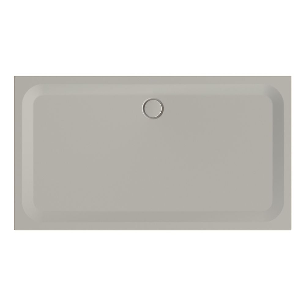 Bac de douche Bette Ultra Stone 1800x1000x35/30 mm BetteGlasur Plus rectangulaire GT-Acier