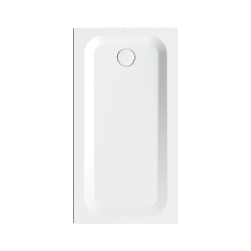Bette Ultra Duschwanne Starwhite 1400x750x35/30mm BetteGlasur Plus Rechteck GT-Stahl