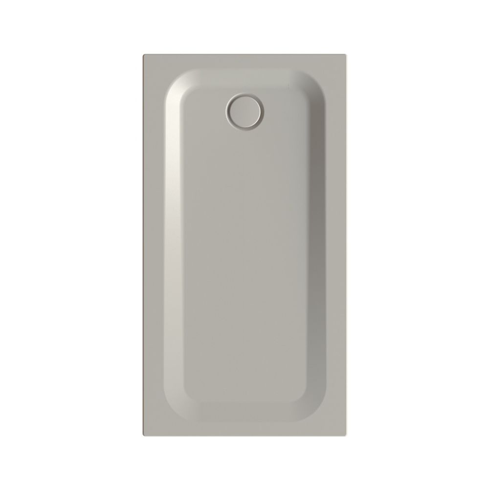 Bette Ultra Bac de douche Stone 1400x750x35/30mm BetteGlasur Plus Rectangulaire GT-Acier