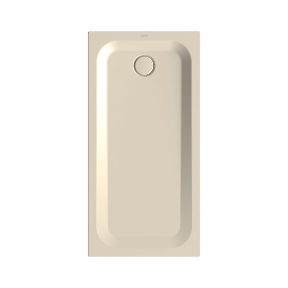 Bette Ultra Bac de douche Jasmin 1400x700x35/30mm BetteGlasur Plus Rectangulaire GT-Acier