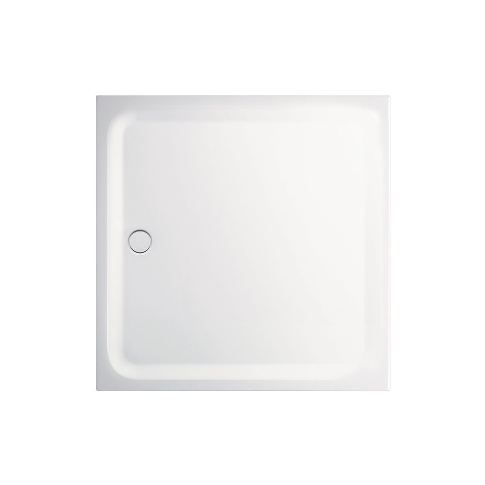 Bac à douche Bette Ultra Flint 1300x1300x35/30 mm BetteGlasur Plus Rectangulaire GT-Acier