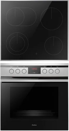 Amica Set de cuisson vitrocéramique EHC 12761 E eds