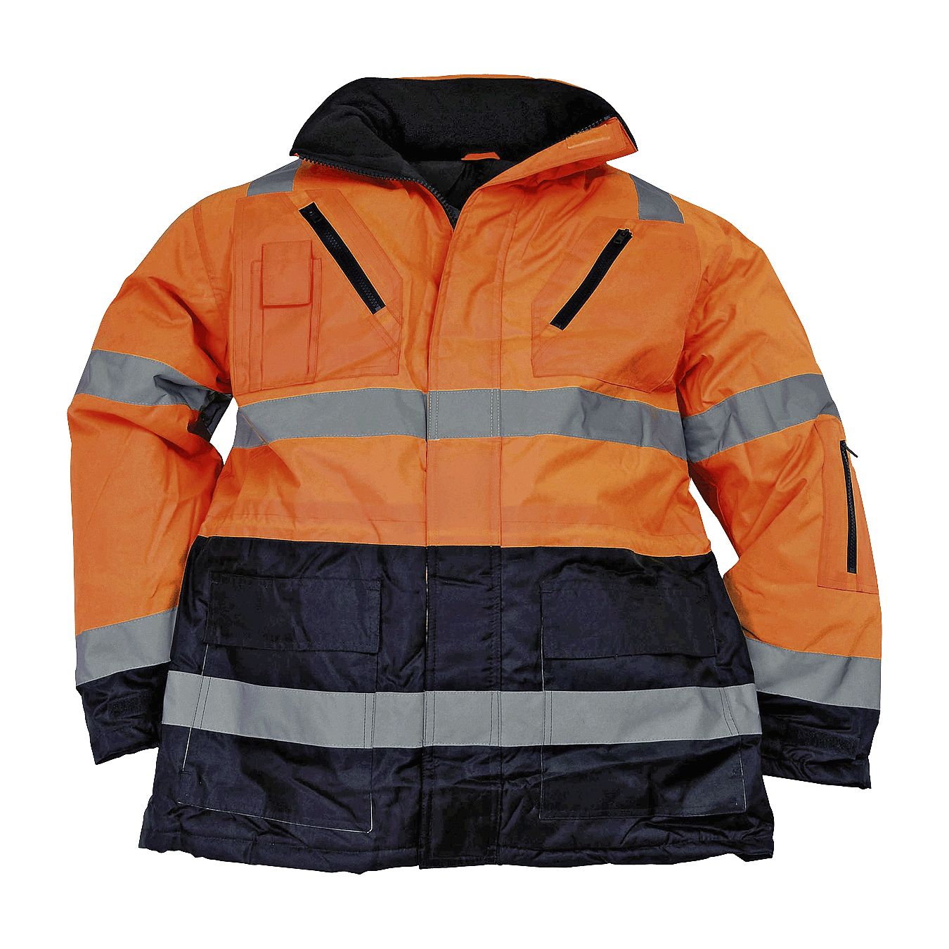 Veste de sécurité haute visibilité jaune néon