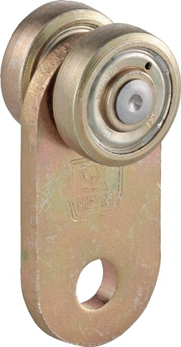 Helm Rouleau porte coulissante 1111 pour Pro 100 STA zingué, jaune 30 kg