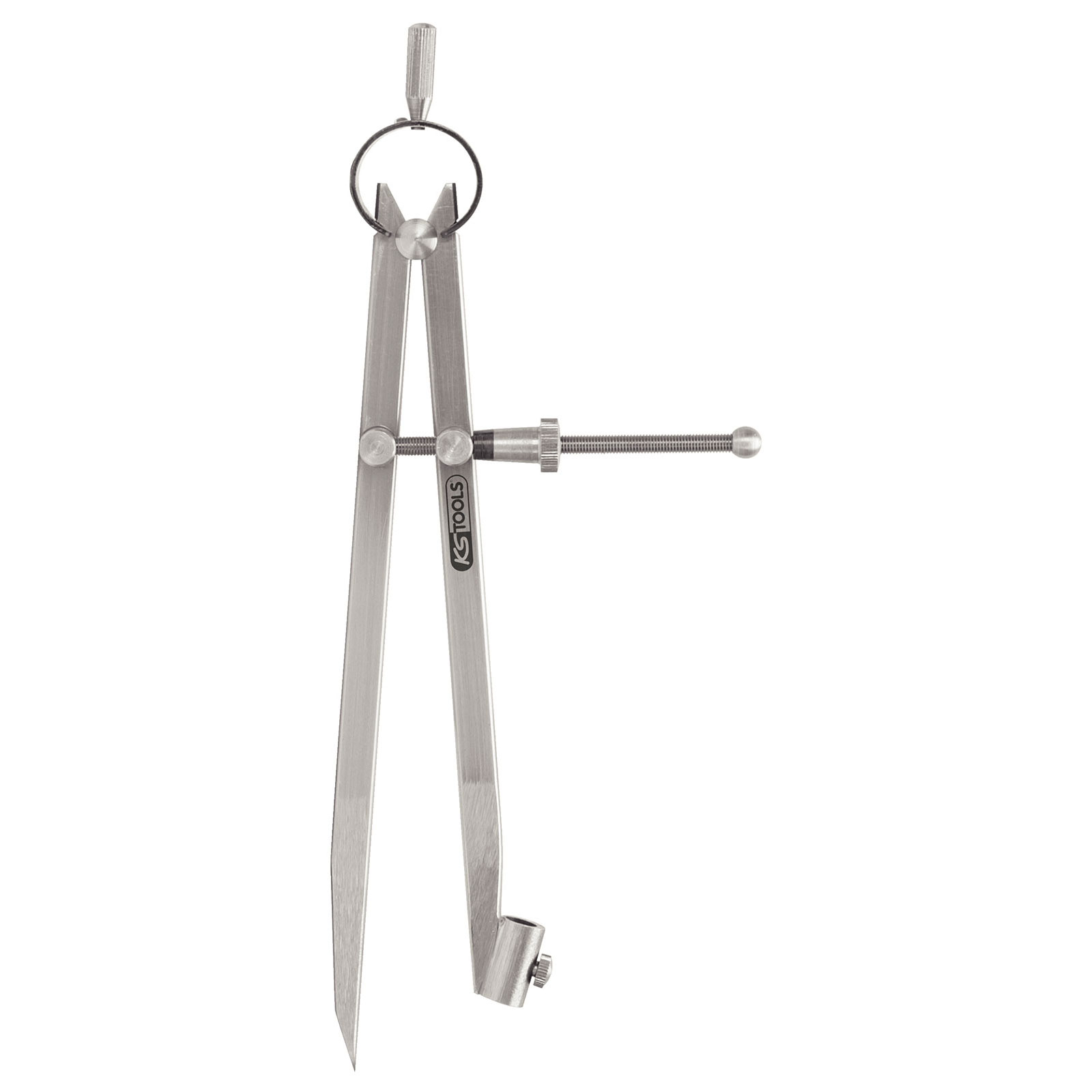 KS Tools Compas à ressort de précision avec porte-crayon