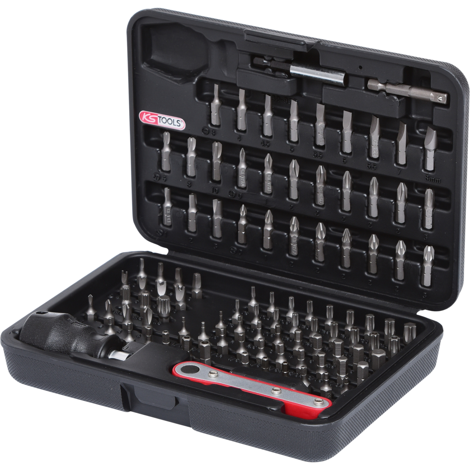 KS Tools Jeu de mèches 1/4" 99 pièces