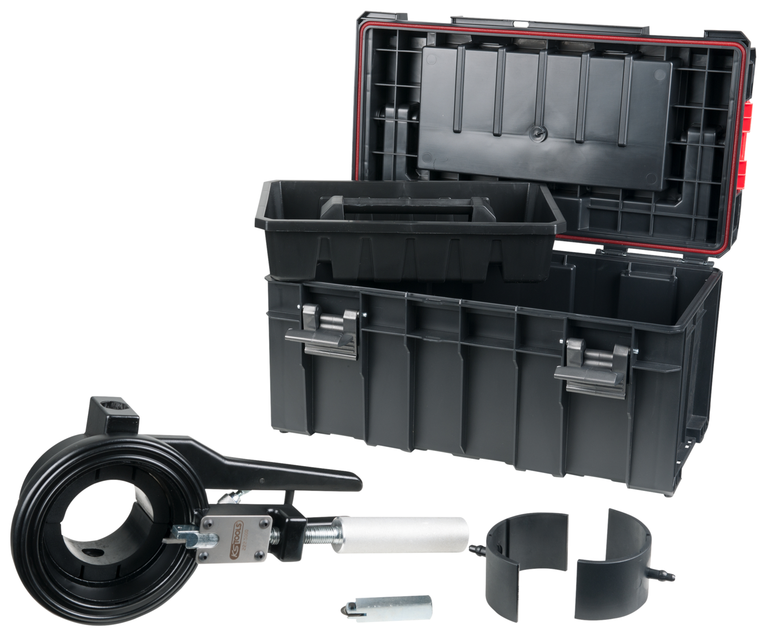 Kit de tronçonnage et chanfreinage KS Tools, 6 pièces, 50-75 mm