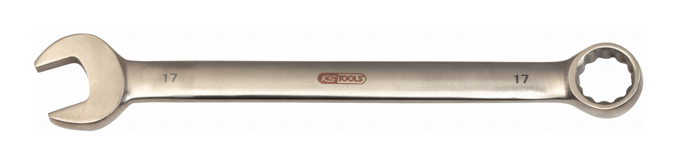 Clé à molette à anneaux KS Tools TITANplus, coudée