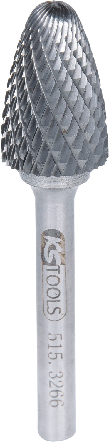 Fraise à carbure KS Tools - Forme F - Ø 16 mm