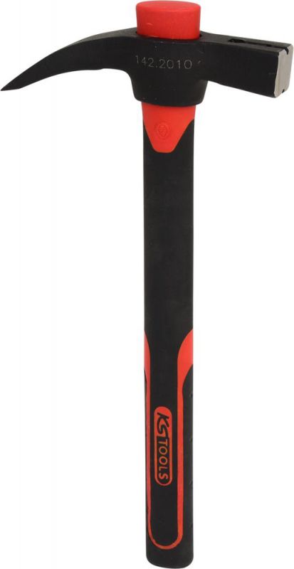 Marteau de charpentier KS Tools avec manche en fibre de verre, 700 g