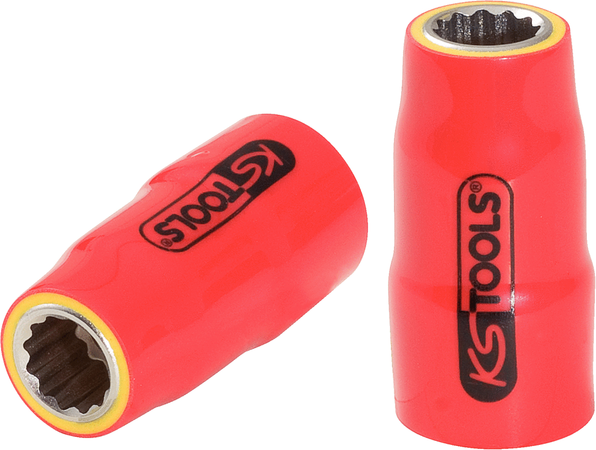 KS Tools douille 3/8" avec isolation de protection
