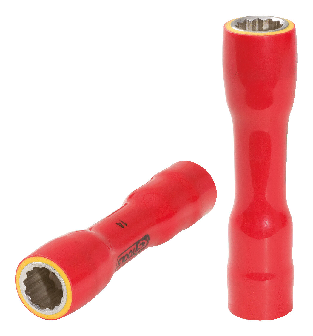 KS Tools Douille 3/8" avec isolation de protection, XL