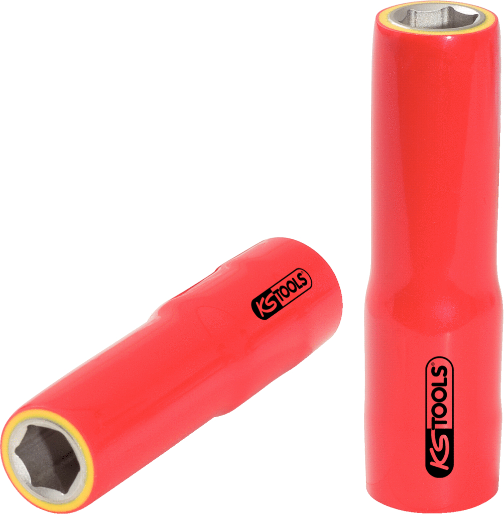 KS Tools douille 1/2" avec isolation de protection, longue
