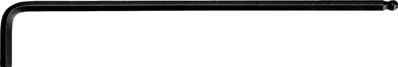 KS Tools clé Allen à tête sphérique phosphatée, version XL