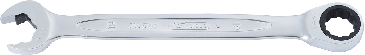 KS Tools DUO GEARplus Clé à fourche à cliquet, fonction à cliquet