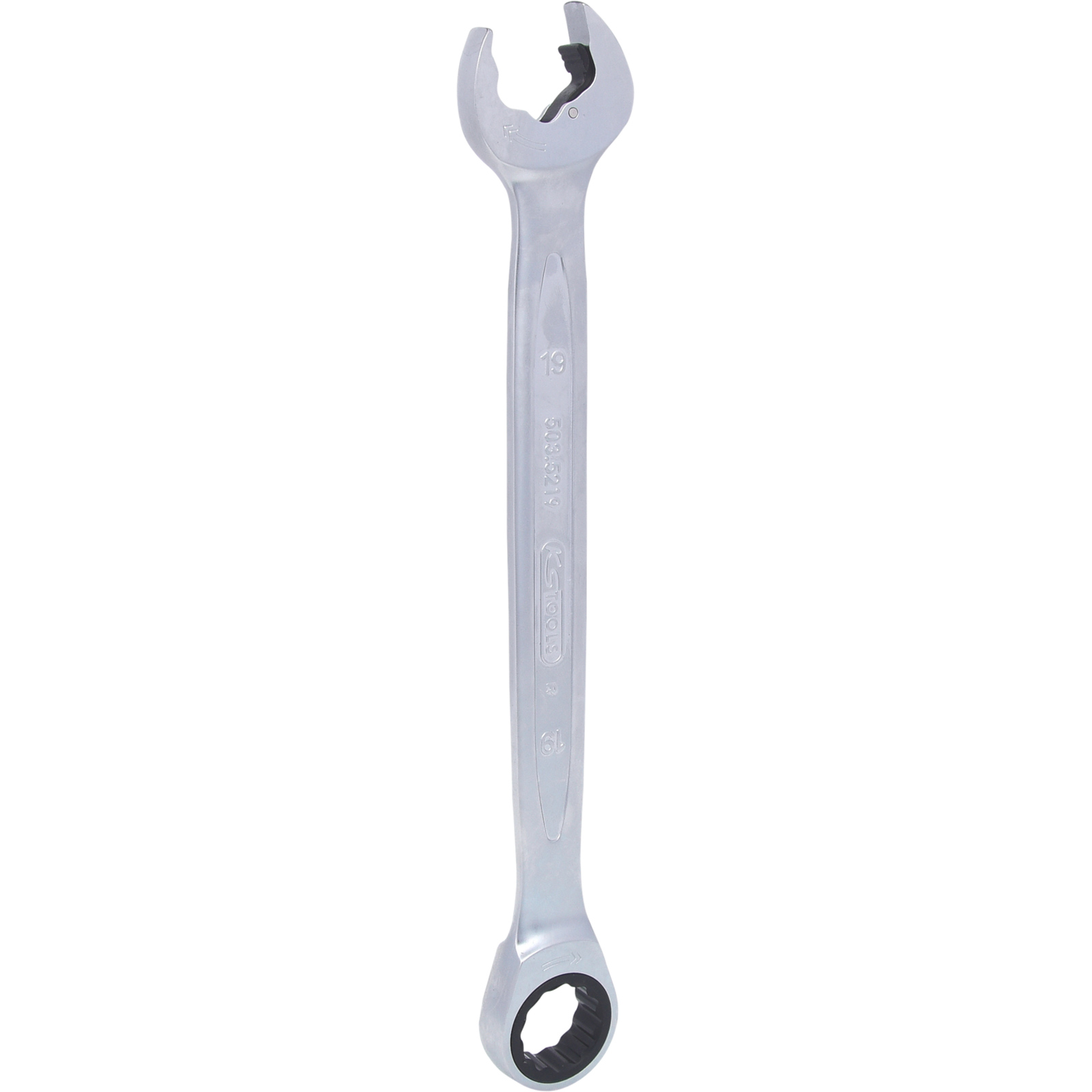 KS Tools Clé à fourche et à cliquet DUO GEARplus, fonction cliquet