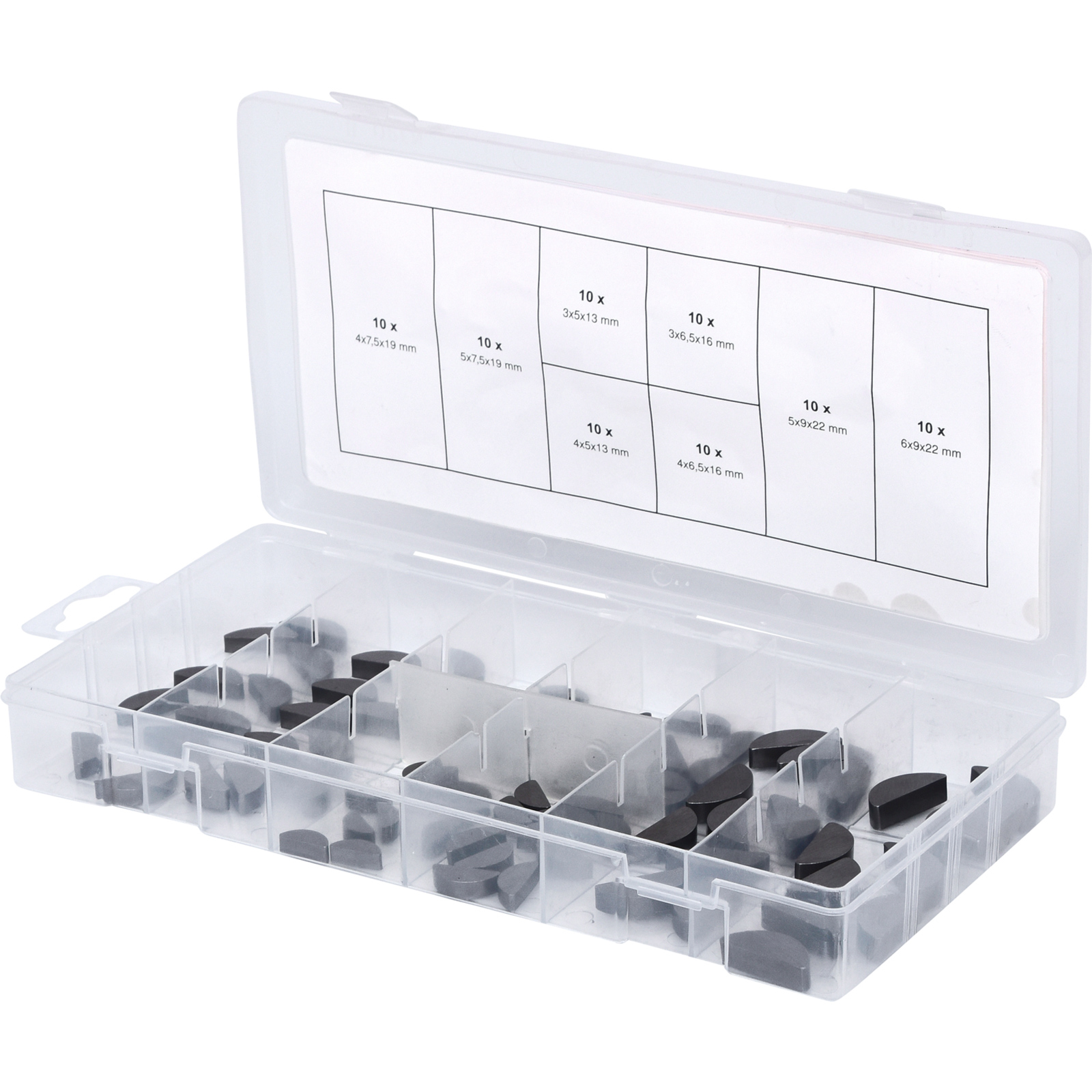 KS TOOLS Jeu de clavettes à ressort 80 pièces - 970.0560