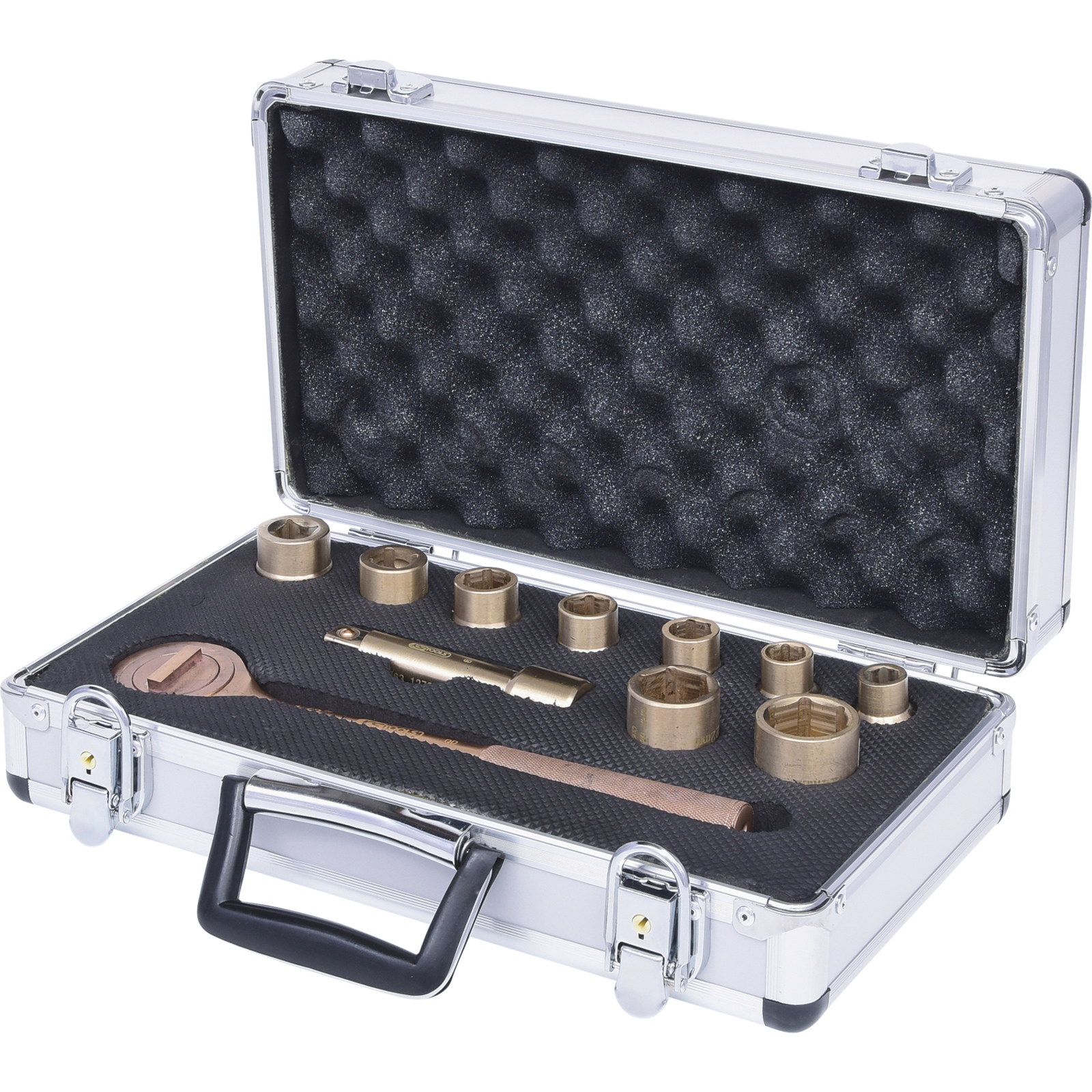 Jeu de douilles à cliquet KS TOOLS BRONZEplus 1/2" 11 pièces - 963.1288 — lot de 11
