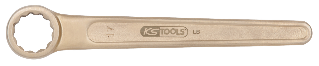 KS Tools Clé à anneau BRONZEplus droite