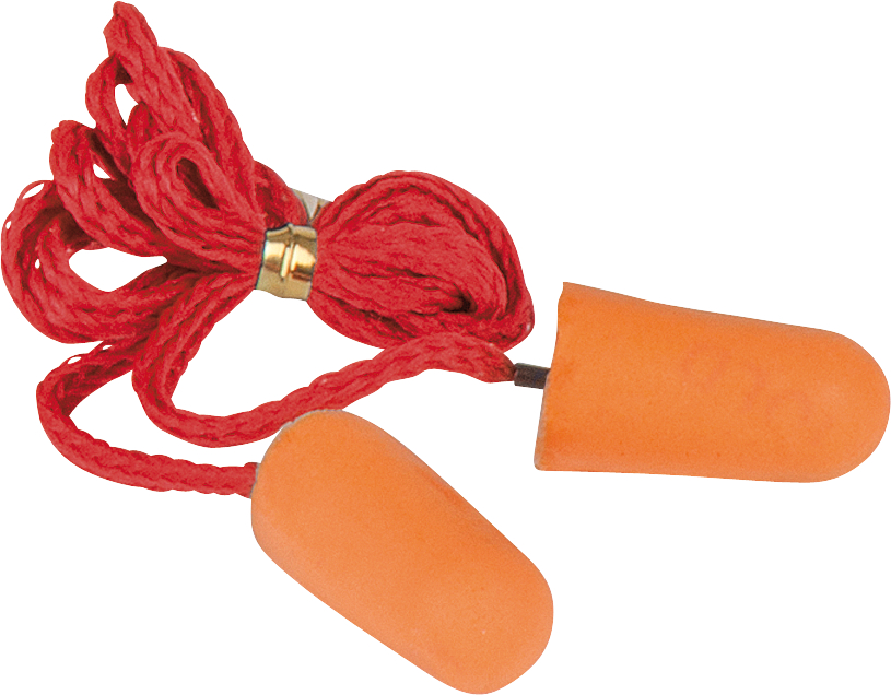 Bouchons d'oreille PU, avec cordon