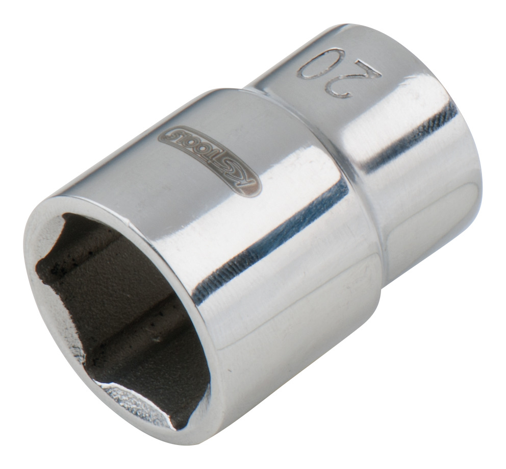 Douille à cliquet 1/2" en acier inoxydable KS Tools