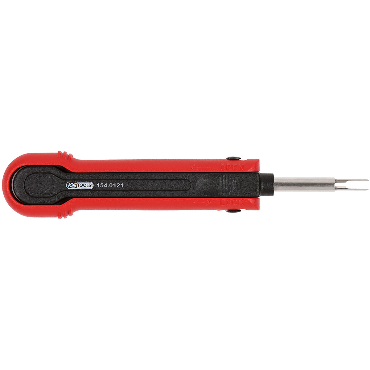 Outil de déverrouillage pour fiches plates / douilles plates 2,8 mm (AMP Tyco MCP) de KS Tools