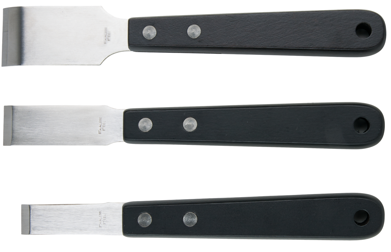 Jeu de burins à gratter KS Tools, 3 pièces
