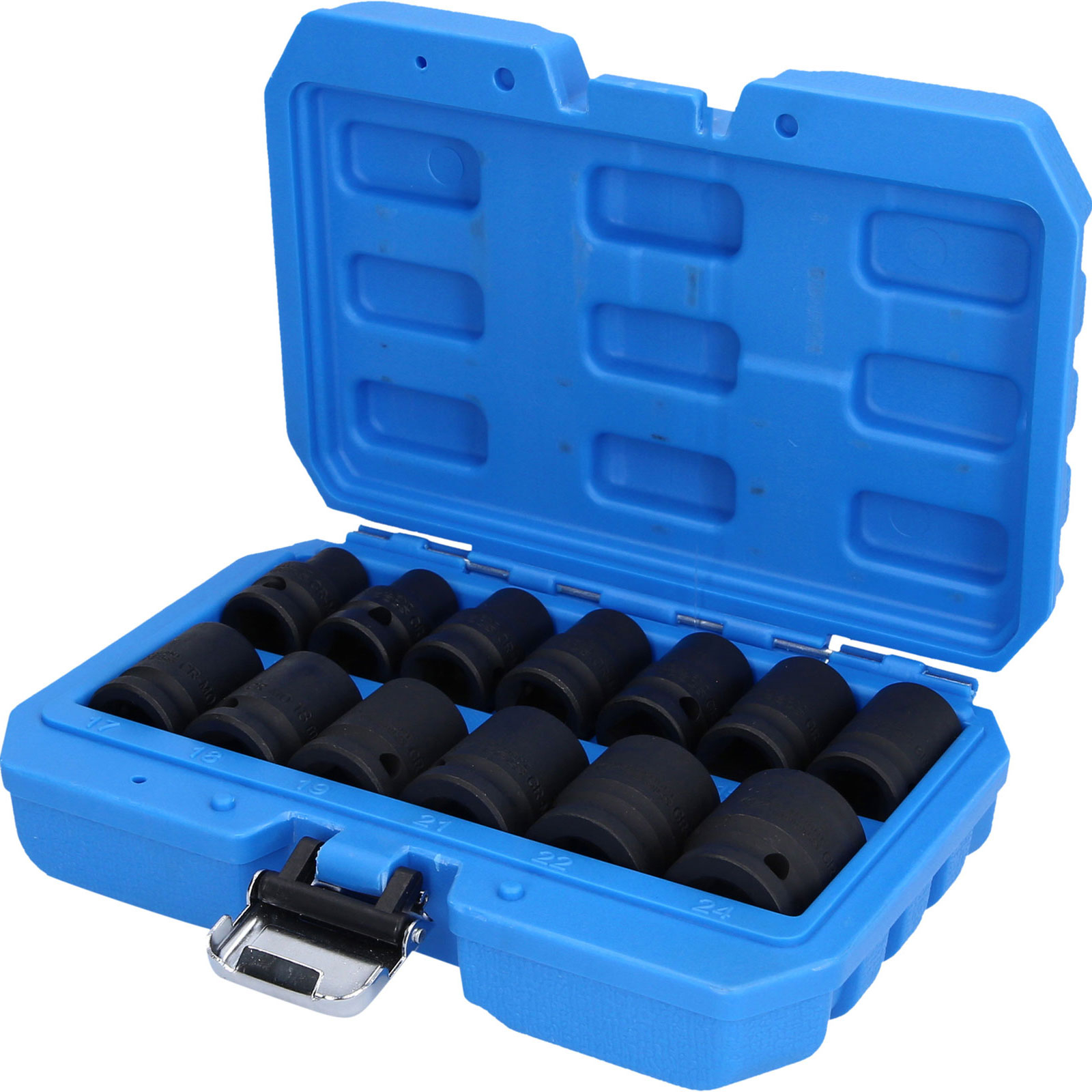 Brilliant Tools Jeu de douilles carrées 1/2" 6 pans, 13 pièces, version courte