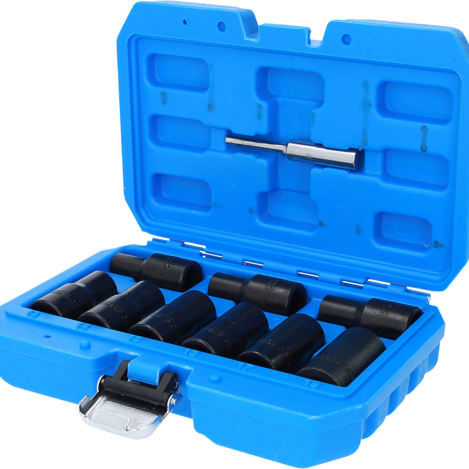 BRILLIANT TOOLS jeu de douilles à profil hélicoïdal 1/2" 10 pièces 10 - 19 mm - BT026000