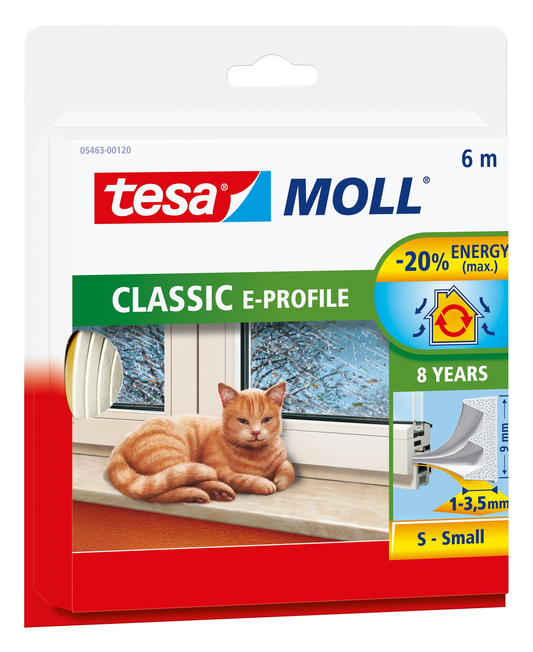 Tesa Tesamoll CLASSIC, Profil E 05445-00100-03