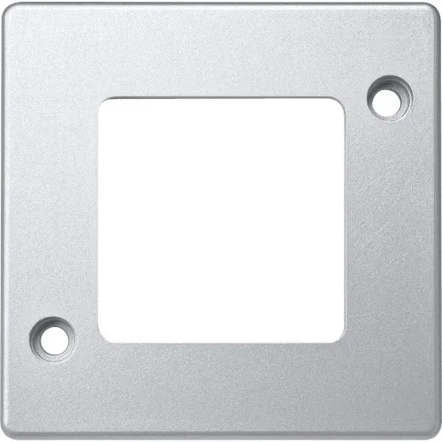 Cadre Merten 1f. mat/argent 480160