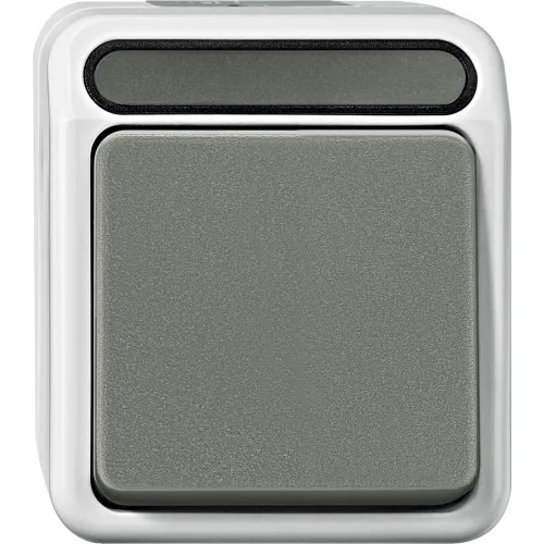 Bouton poussoir Merten 1-pole MEG3150-8029