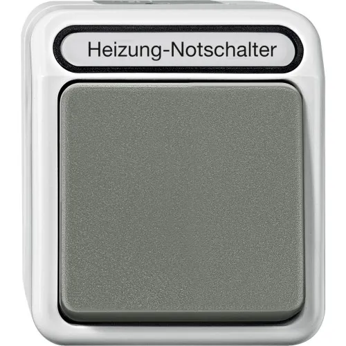 Interrupteur d'urgence chauffage Merten MEG3448-8029