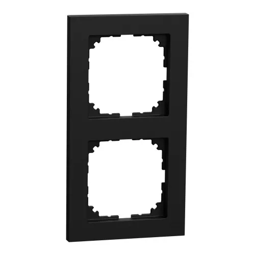 Merten Cadre 2 postes noir mat MEG4020-3603