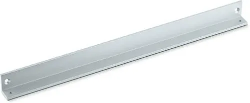 Équerre de montage Geze T-Stop pour rail coulissant BG blanc 9016