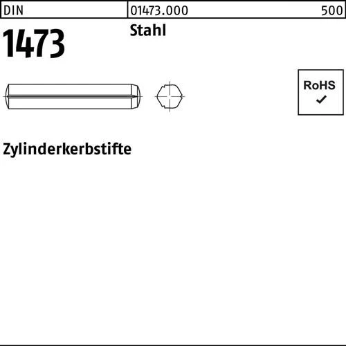 Goupille fendue cylindrique DIN 1473 4x28 acier 100 pièces — lot de 100 pièces