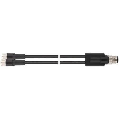 Câble préconfectionné Lapp AB-C3-M12Y-0,6PUR-M8FA 22260519