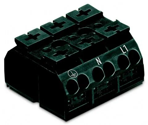 WAGO 4 conducteurs - Borne de connexion pour appareils 862-9533
